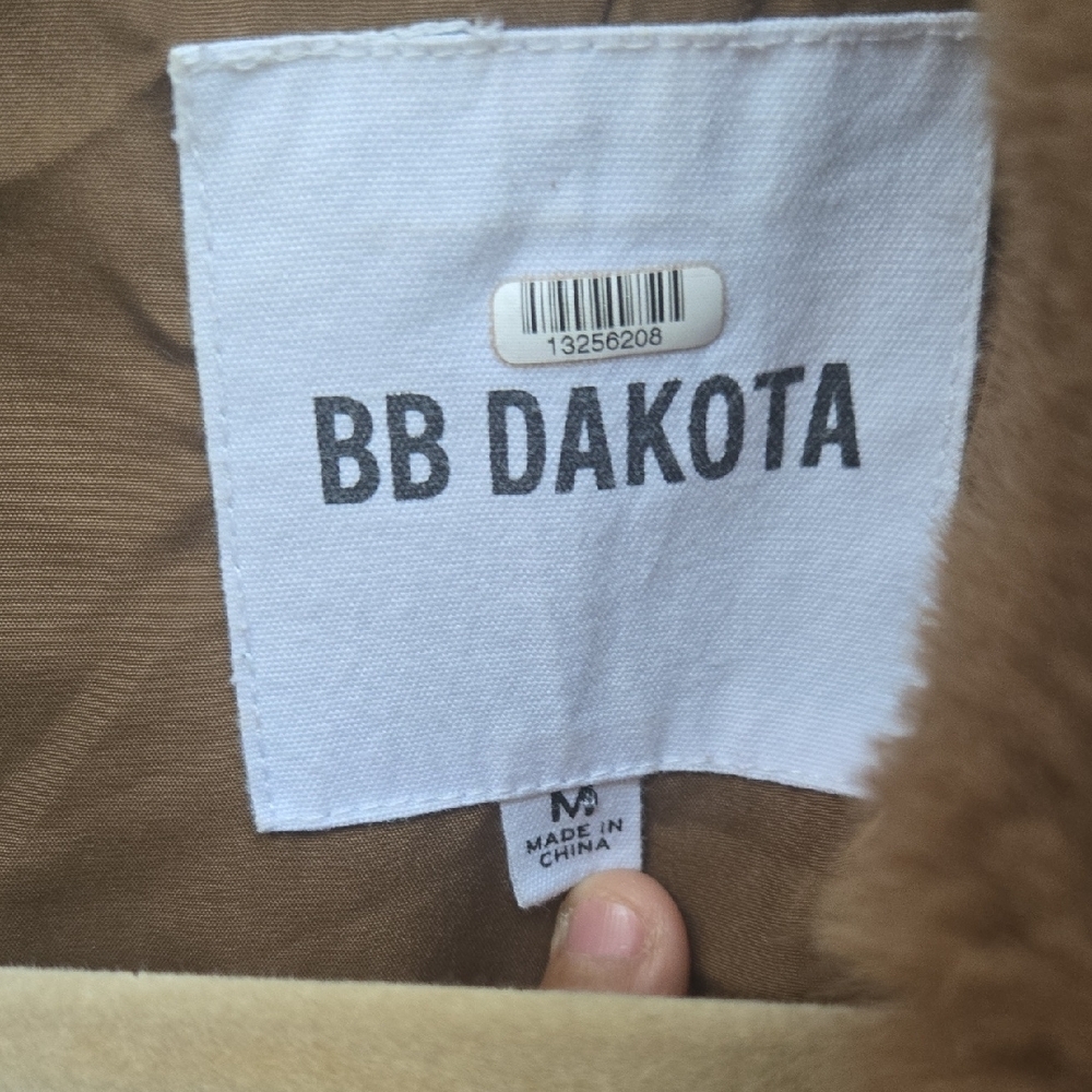 BB Dakota Brown Puffer Jacket - Picture 2 of 5
